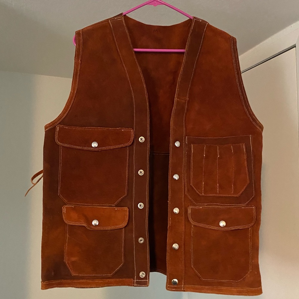 Vintage ✨ Leather Vest